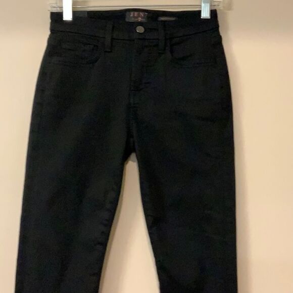 NWT Jen7 for 7 for All Mankind Ankle Straight black 2/26 - Picture 6 of 16